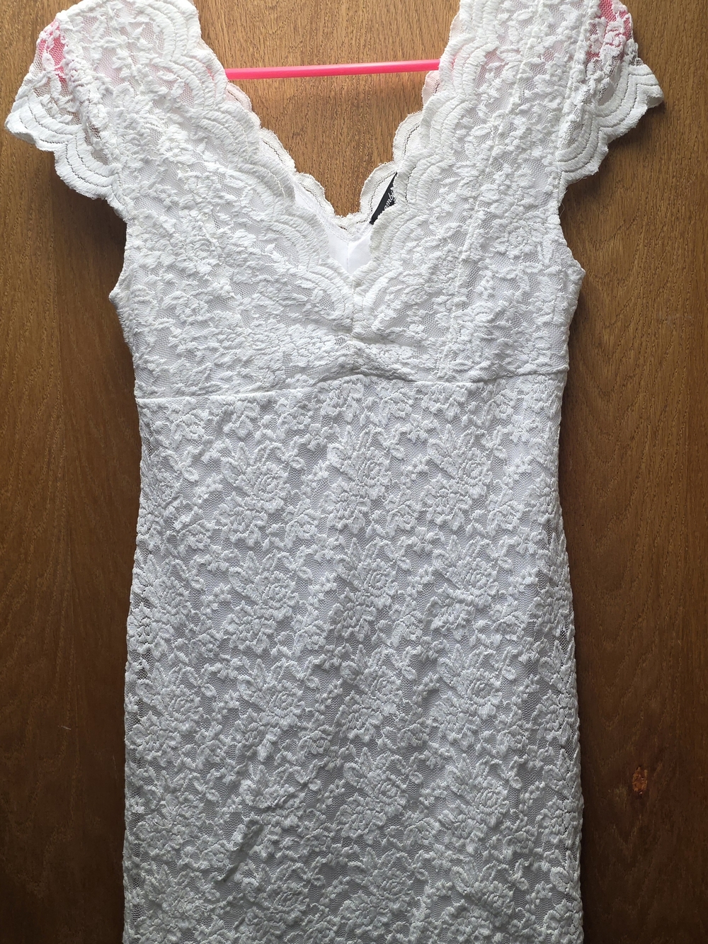Ambiance White Lace Dress
